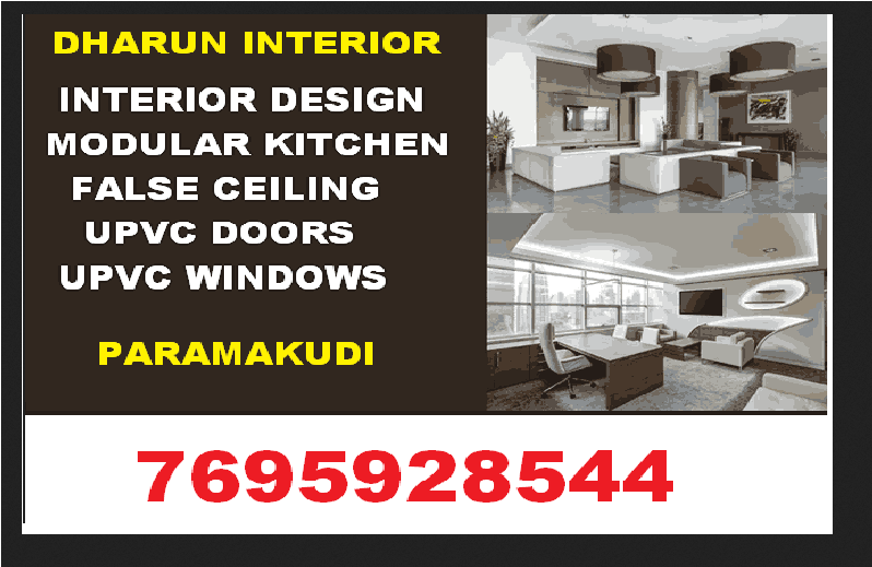 Dharun false ceiling contractors in paramakudi